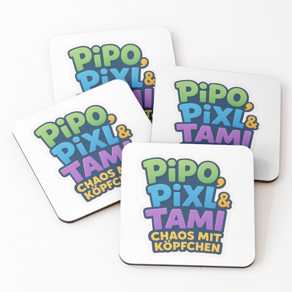 Item preview, Pipo, Pixl & Tami – official logo designed and sold by DaDansArt.