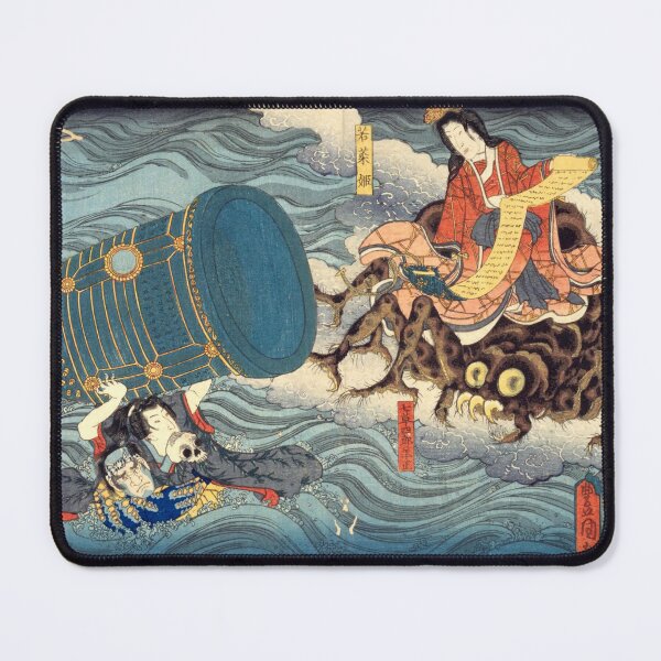 Item preview, Jujutsu Girl from The Kabuki Theater "Shiranui Story" – Japanese Ukiyo-e Art Print designed and sold by Ukiyoe Spirit.