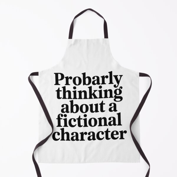 Item preview, Thinking About a Fictional Character Design designed and sold by ArtByYunus.