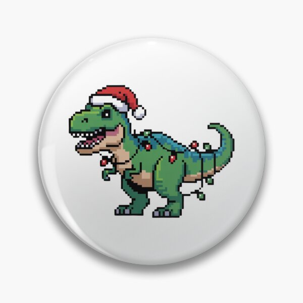 Item preview, T-Rex Ugly Christmas Sweater Pixel Art Design designed and sold by ArtByYunus.