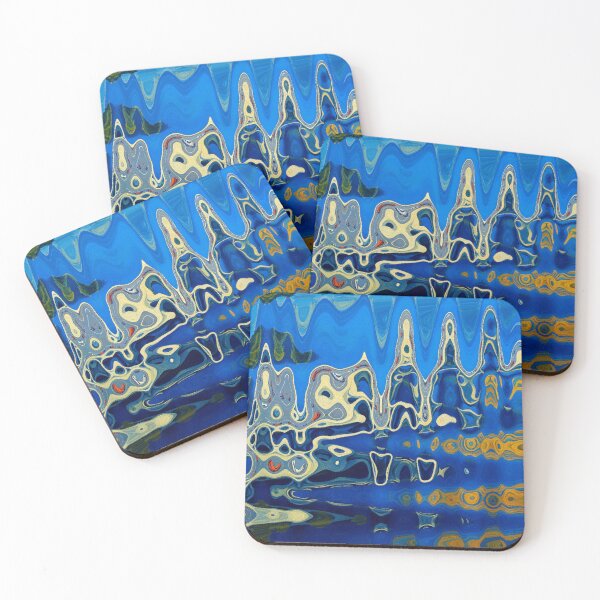 Item preview, Flood of colors on the distorted shore designed and sold by Sigtrix.