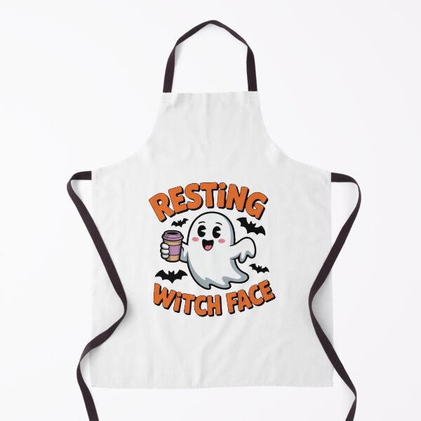 Item preview, Resting Witch Face Funny Halloween Cute Ghost designed and sold by AmabelleAtelier.
