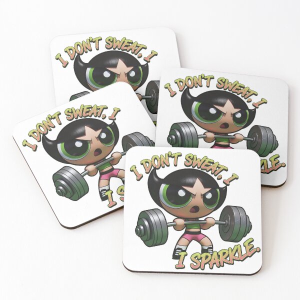 Item preview, BUTTERCUP - I DONT SWEAT  designed and sold by RETRO-BYTE.