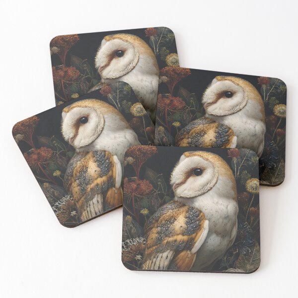 Item preview, Vintage Barn Owl Botanicas designed and sold by thewandswant.