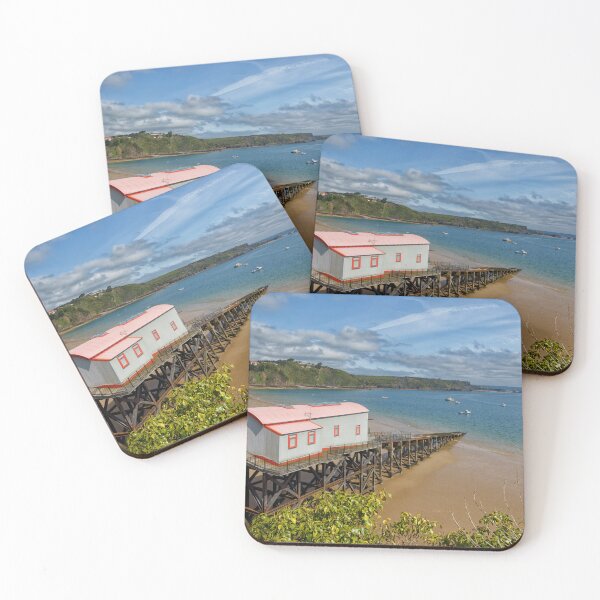 Item preview, The old lifeboat station on Tenby beach Pembrokeshire Wales designed and sold by John Gilham - Landscape Photography.