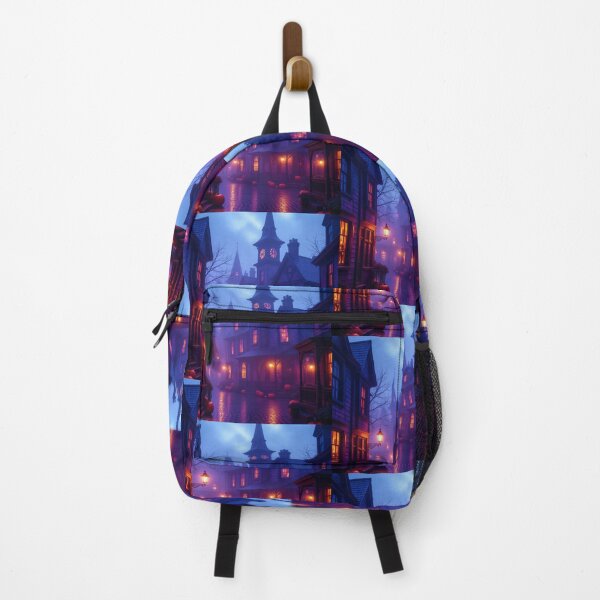 Item preview, Halloween Night Street Classical designed and sold by Sam-DesignMart.