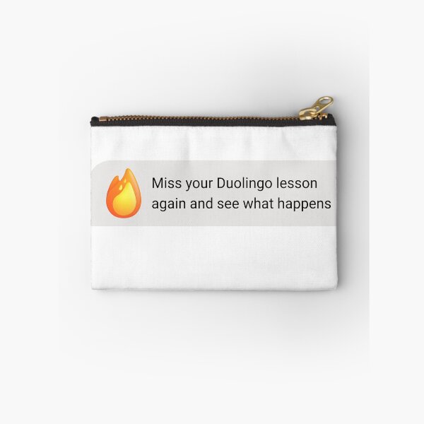 Item preview, Miss Your Lesson Again and See What Happens – Language Learning Meme Design designed and sold by wwshd.