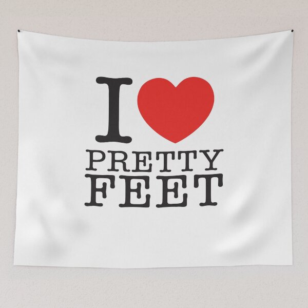 Item preview, I Love Pretty Feet designed and sold by shitpostee.