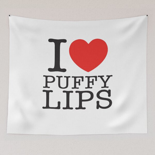 Item preview, I Love Puffy Lips designed and sold by shitpostee.