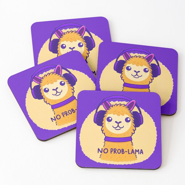 Item preview, No Prob-Lama Llama  designed and sold by kacperartdesign.
