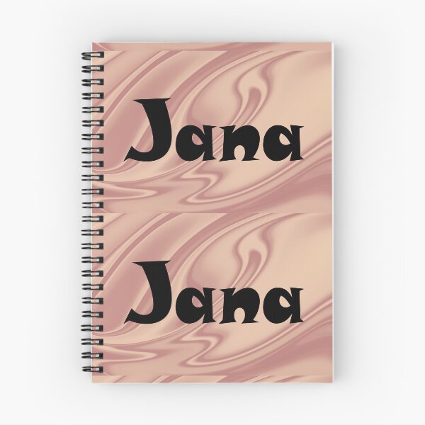 Item preview, Jana Name Design - Cute Font, Minimalist, with Black Lettering :) designed and sold by Myriel-Myriel.