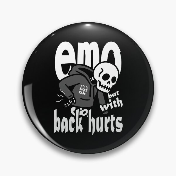 Item preview, Emo But With Back Hurts designed and sold by DAFIN.
