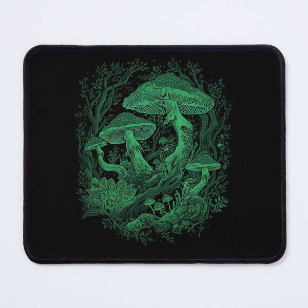 Item preview, Neon Mushrooms in the Dark designed and sold by Merch By Style.