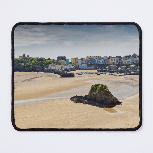 Item preview, North Beach Tenby and the harbour in Pembrokeshire Wales designed and sold by John Gilham - Landscape Photography.