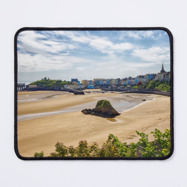 Item preview, North Beach Tenby and the harbour in Pembrokeshire Wales designed and sold by John Gilham - Landscape Photography.