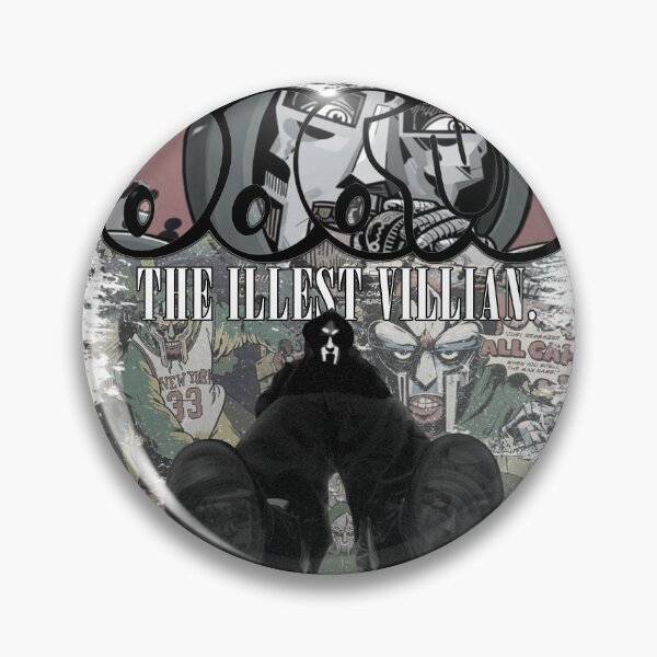 Item preview, MF DOOM The Illest Villain Tribute designed and sold by Never Satisifed AU.