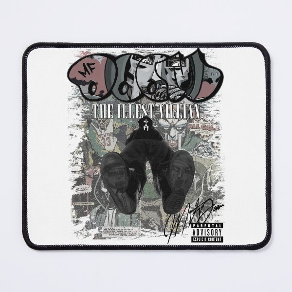 Item preview, MF DOOM The Illest Villain Tribute designed and sold by Never Satisifed AU.