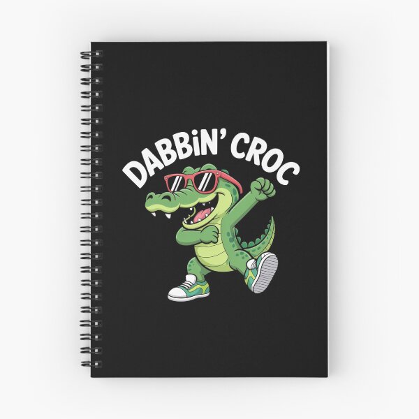 Item preview, Funny Dabbin’ Crock Cartoon Art designed and sold by BestDetailer.