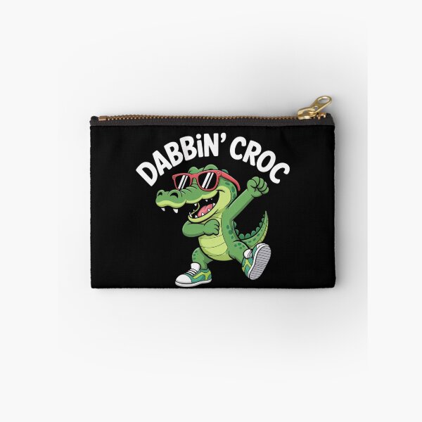 Item preview, Funny Dabbin’ Crock Cartoon Art designed and sold by BestDetailer.