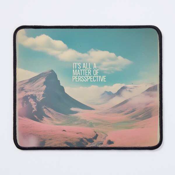 Item preview, It’s All a Matter of Perspective – Clever Minimalist Design designed and sold by SababaShop.