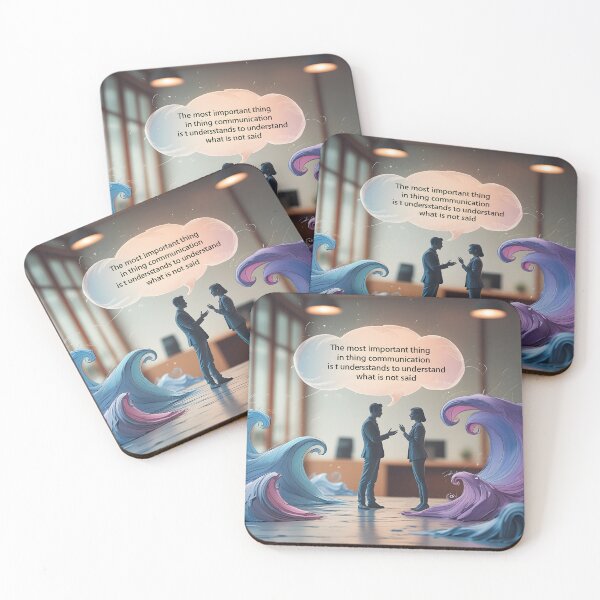 Item preview, Unspoken Communication - Inspirational Art designed and sold by SababaShop.