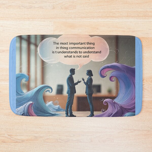 Item preview, Unspoken Communication - Inspirational Art designed and sold by SababaShop.