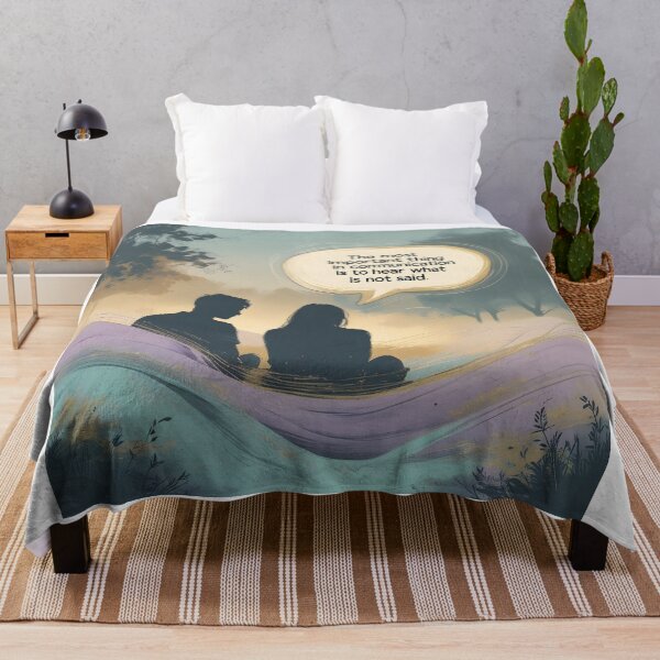 Item preview, Silent Listening - Inspirational Art designed and sold by SababaShop.