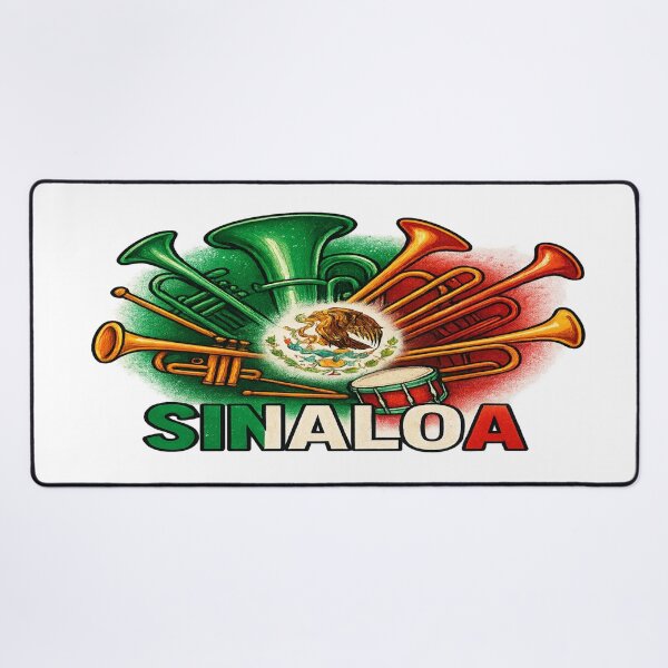 Item preview, Sinaloa Banda Beats: Mexican Flag Pride designed and sold by Globalcitytees.