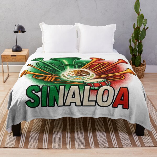 Item preview, Sinaloa Banda Beats: Mexican Flag Pride designed and sold by Globalcitytees.