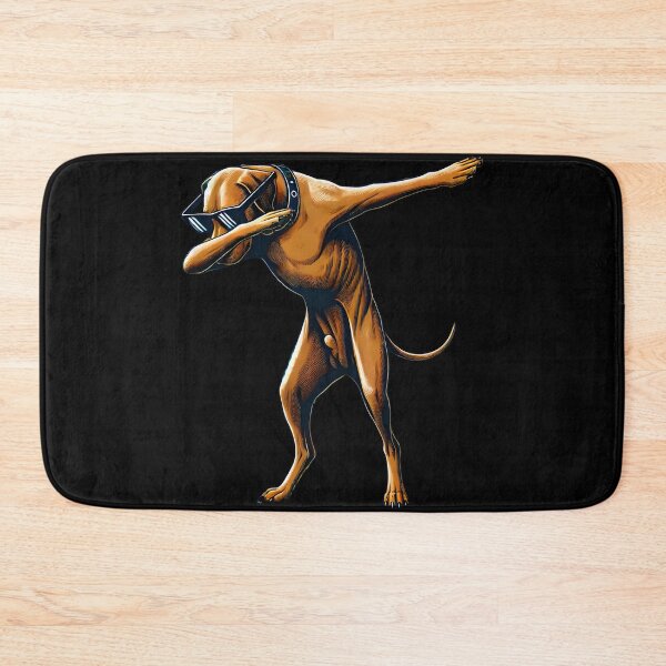 Item preview, Dabbing Rhodesian Ridgeback Dog Lover designed and sold by Kimberley King Art  King Art.