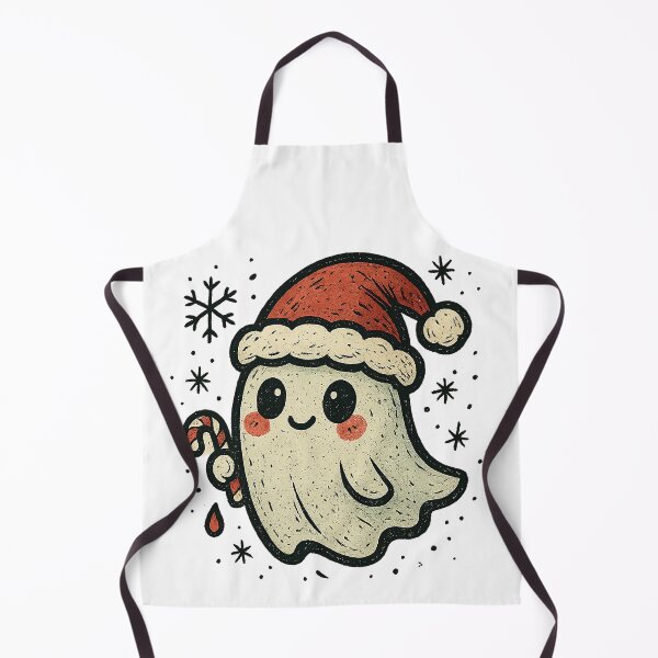 Item preview, Cute Christmas Ghost – Holiday Spooky Design designed and sold by SnapLabDesigns.