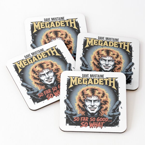 Item preview, Megadeth So Far So Good So What, Dave Mustaine designed and sold by graphic-genie.