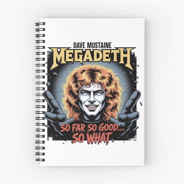Item preview, Megadeth So Far So Good So What, Dave Mustaine designed and sold by graphic-genie.