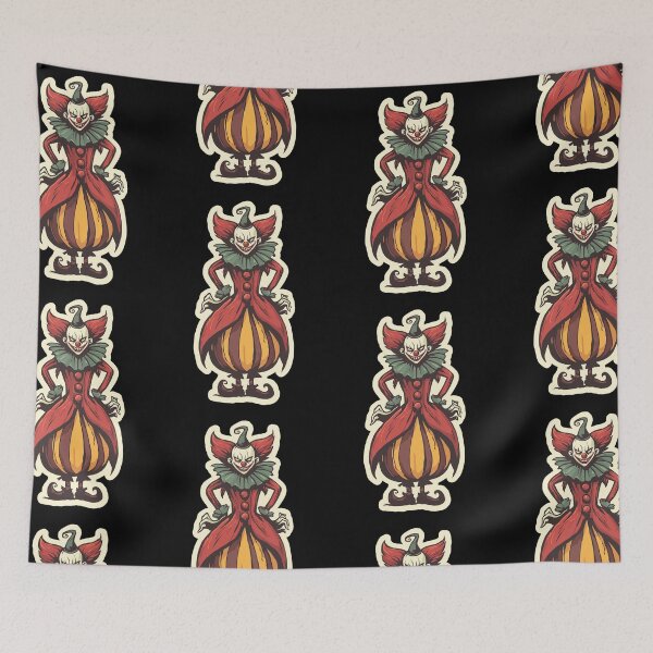 Item preview, Nostalgic Halloween Clown designed and sold by bapupa.