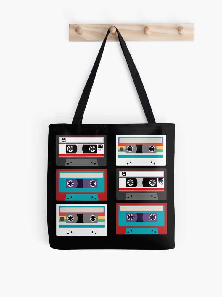 Retro Vintage Old School Cassette Tape Graphic Design | Tote Bag