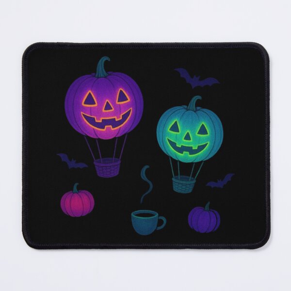 Item preview, Pumpkin Hot Air Balloons designed and sold by kharatsuchita.