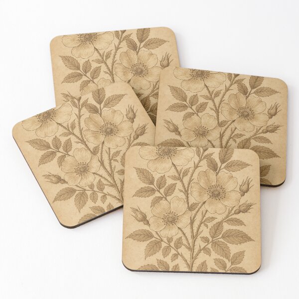 Item preview, Victorian Wild Rose Print designed and sold by i-corp.