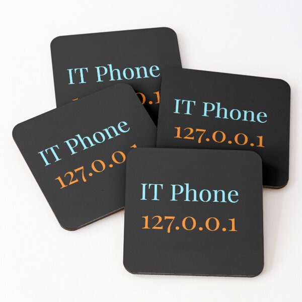 Item preview, IT Phone 127.0.0.1 – Funny Programmer & Tech Geek Design designed and sold by Jho251981.