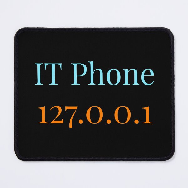 Item preview, IT Phone 127.0.0.1 – Funny Programmer & Tech Geek Design designed and sold by Jho251981.