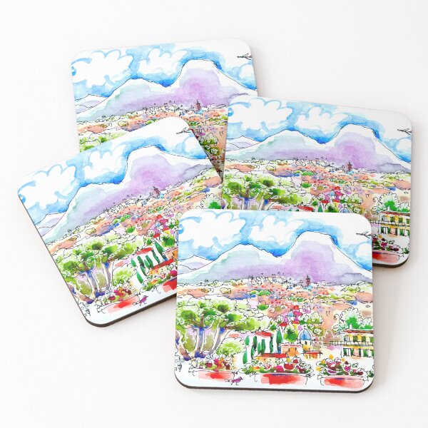 Item preview, Italia. Nápoles. Vista del Monte Vesubio. designed and sold by ErinHillStudio.