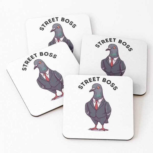 Item preview, Street Boss Pigeon designed and sold by Merch By Style.