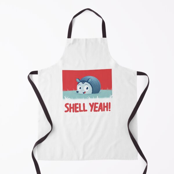 Item preview, Shell Yeah! Armadillo Cartoon designed and sold by kacperartdesign.