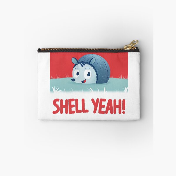 Item preview, Shell Yeah! Armadillo Cartoon designed and sold by kacperartdesign.
