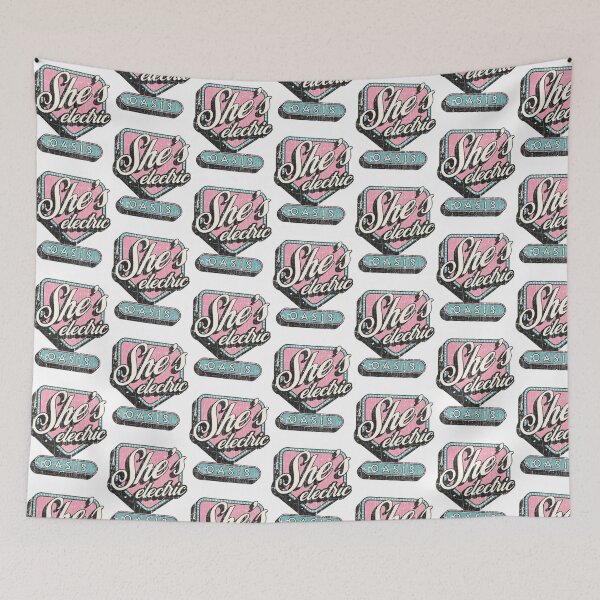 Item preview, She'S Electric Retro Vintage Oasis Band designed and sold by FantinelGimenez.
