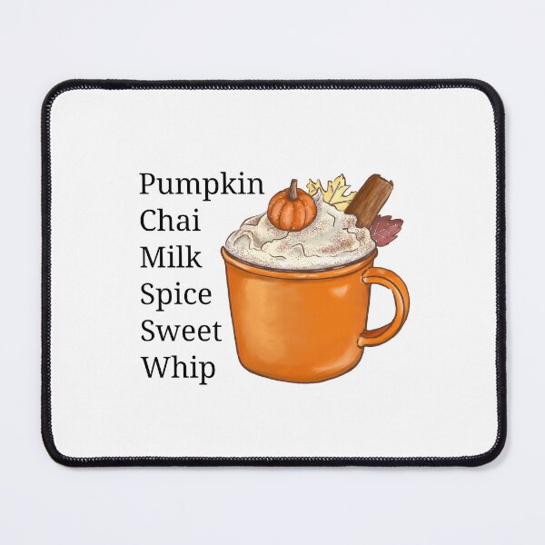 Item preview, Pumpkin Chai Cozy Autumn Fall Drink Illustration autumn chai autumn tea designed and sold by luckyhue.