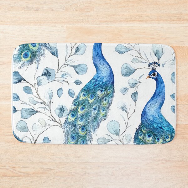 Item preview, water colour peacock  designed and sold by thewandswant.