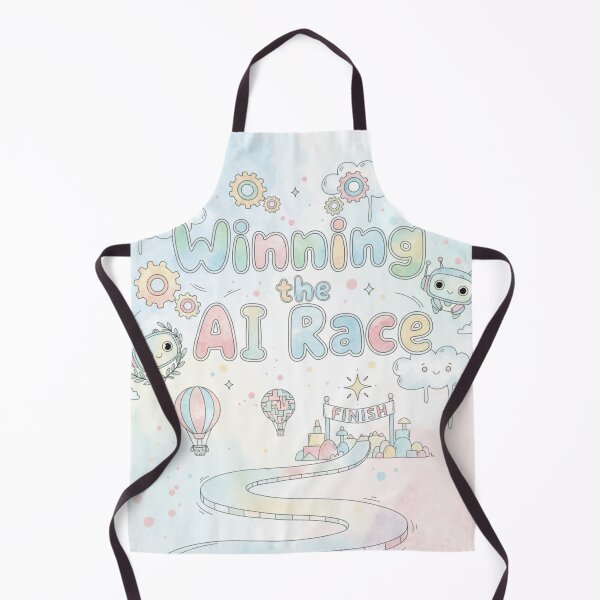 Item preview, Winning the AI Race – Cute Robots designed and sold by Studio Yvonne .