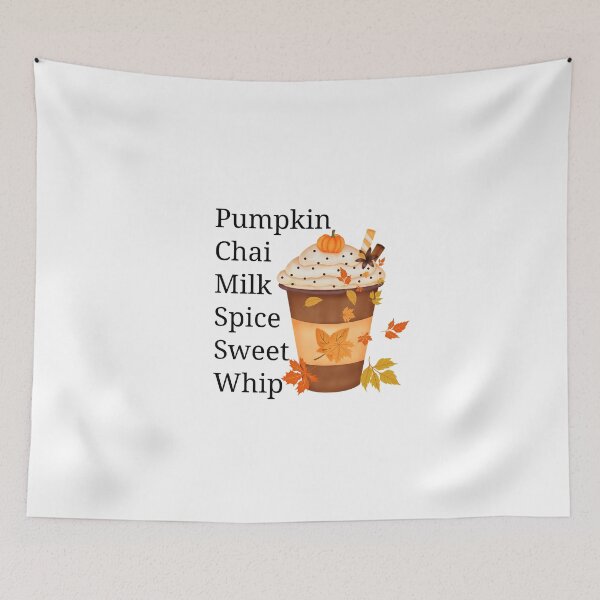 Item preview, Pumpkin Chai Cozy Autumn Fall Drink Illustration Cozy fall babe Fall girl Fall guy Autumn lover designed and sold by luckyhue.