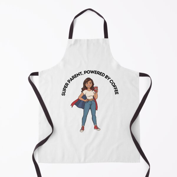 Item preview, Super Mom – Powered by Coffee designed and sold by Merch By Style.