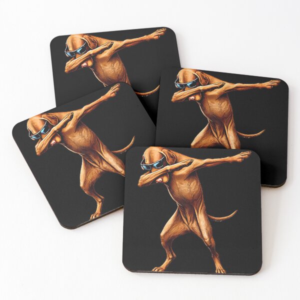 Item preview, Dabbing Vizsla Dog Lover designed and sold by Kimberley King Art  King Art.